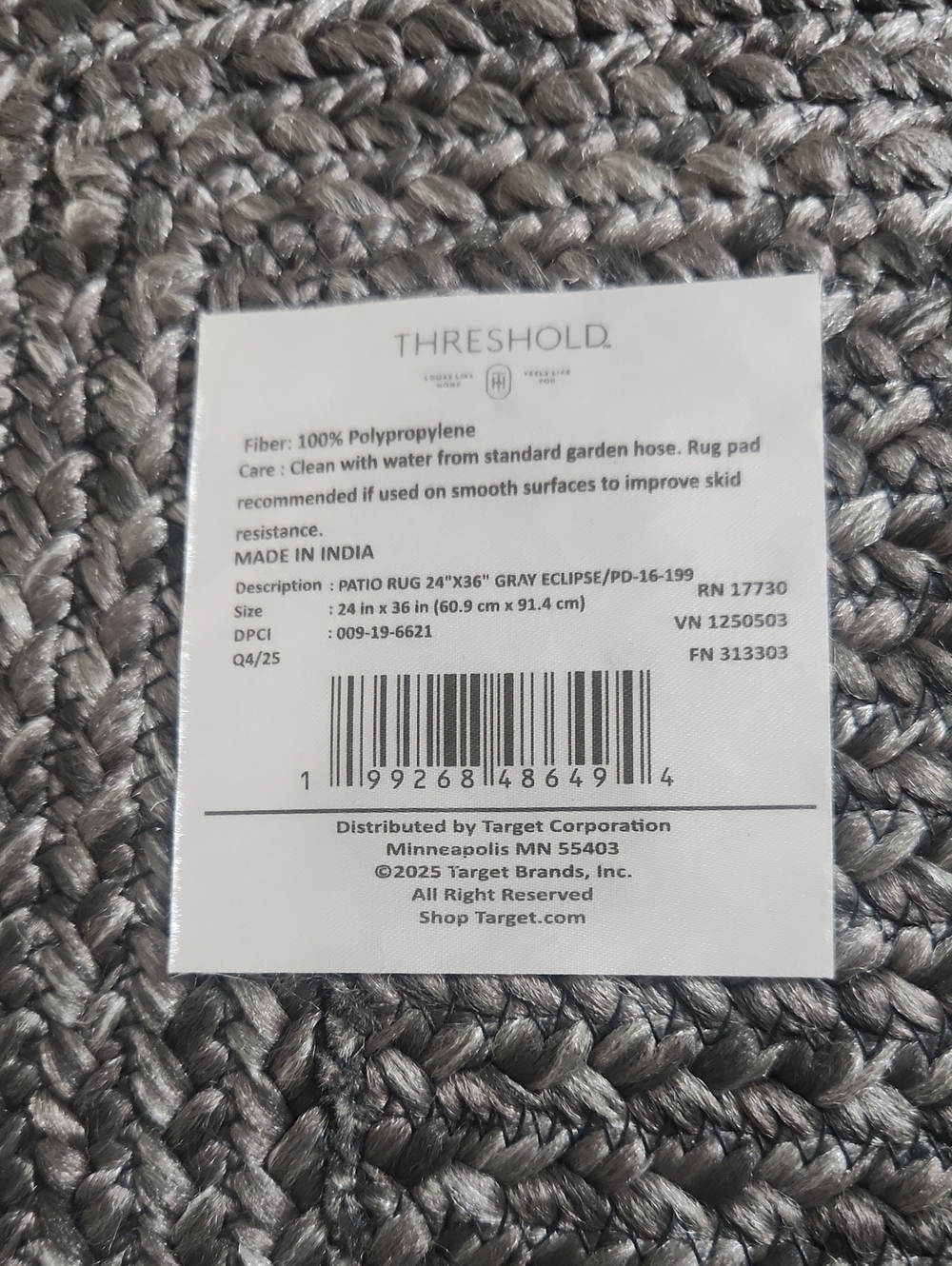 Threshold Outdoor Rug - Picture 9 of 13